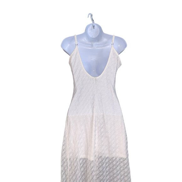Wild Fable Junior Teens White Lace Slip Dress With Adjustable Straps Size Small - Picture 9 of 12